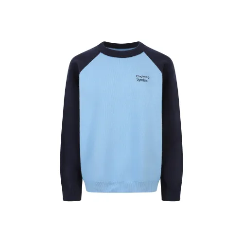 KSXN Светло-синий Унисекс Трикотаж