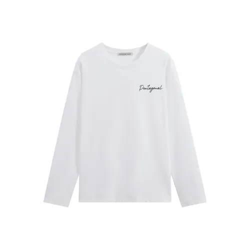 PENTAGONAL HEART Круглый вырез T-рубашка Унисекс