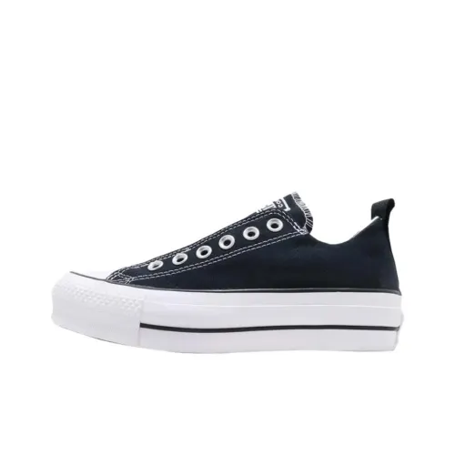 Converse Chuck Taylor All Star Lift Low Топ Кеды Женские Черные
