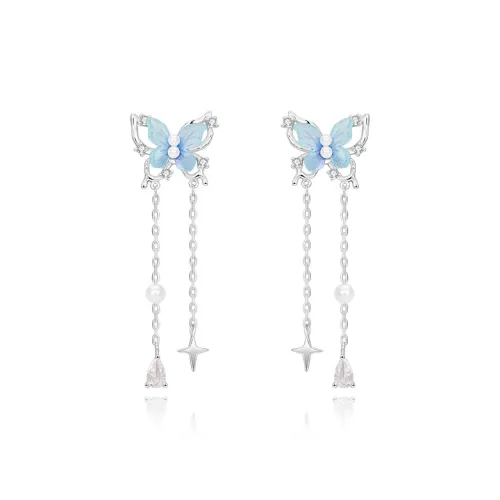 MCK 925 стерлинговое серебро серьги-гвоздики женские