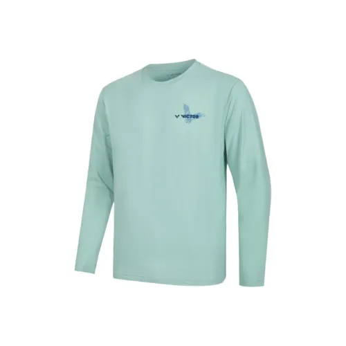 Victor Асфальт Серый Зеленый Унисекс T-Рубашки