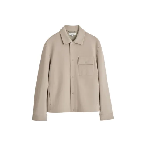 COS Бежевый Коричневый Мужские Куртки