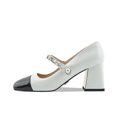 ROSE MIRANDA x ROSE MIRANDA Грубый каблук Обувь без подкладки