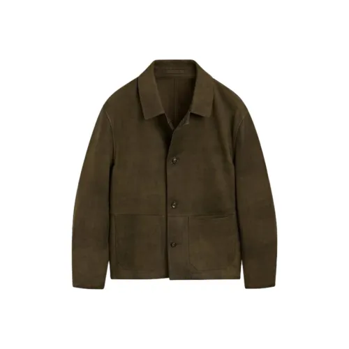 Massimo Dutti Кожа Куртка Мужская