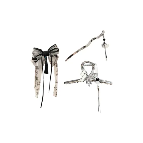 SENDME Alloy Resin Hair Clips Women's