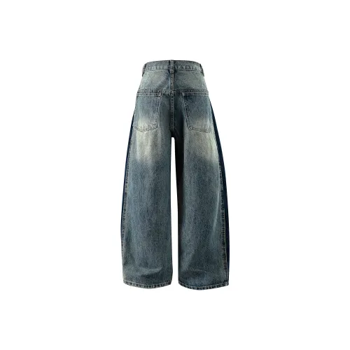 NOT BRAND ATTITUDE Винтажные синие мужские джинсы