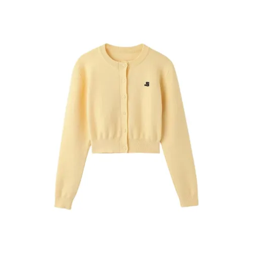 IUNOP Желтый Женский Трикотаж