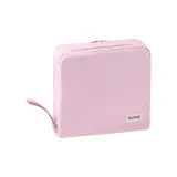 Персиково-розовый, Trumpet, ПУ (полиуретан), Ручка, Сумочка для украшений, Макияж, Сумка