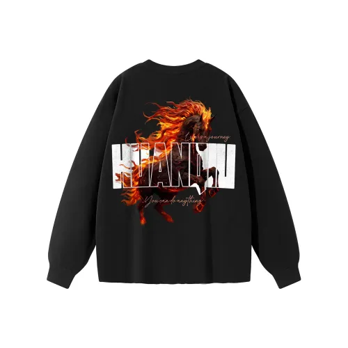 HUANQIU Унисекс T-рубашки