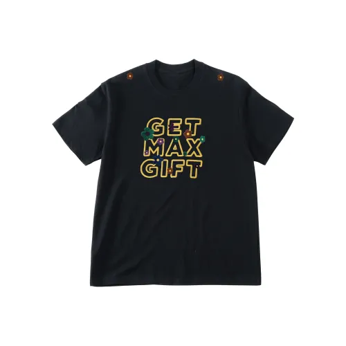 GET MAX GIFT Короткий рукав T-рубашки Унисекс