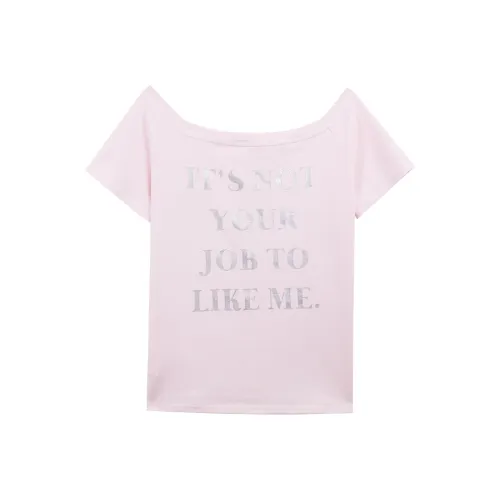 Giyu Розовый Женские T-рубашки