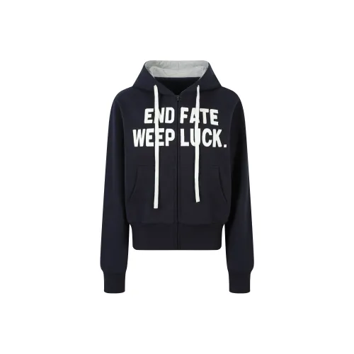 KSXN Темно-синий синий женский свитшот