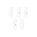 5 пар (5 белых)