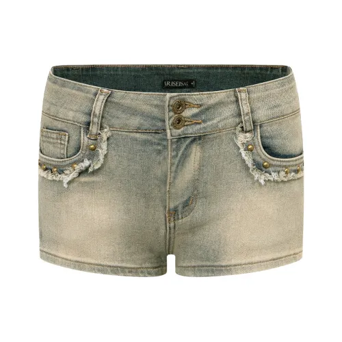 Ariseism Дизайн Inspired Джинсовые шорты для Женщин Летняя Верхняя одежда Жаркие Штаны Женские
