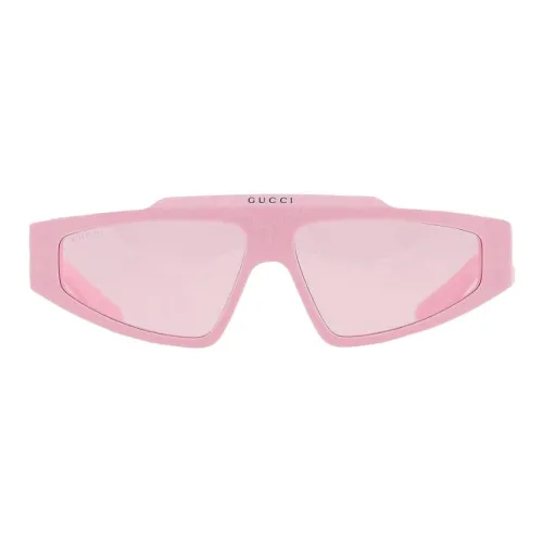 GUCCI Ацетат Квадратные Солнцезащитные очки Unisex Light Розовые
