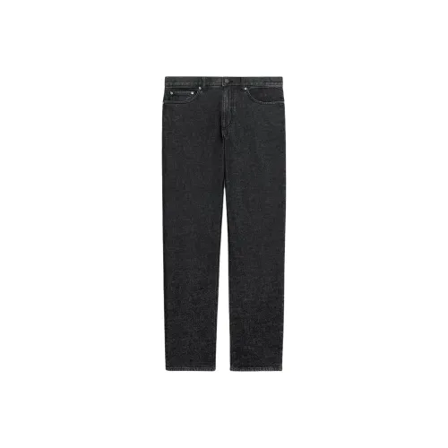 THEORY Темно-серый мужской джинсы