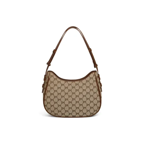 VINEY Сумка через плечо из ткани стандартная женская хаки