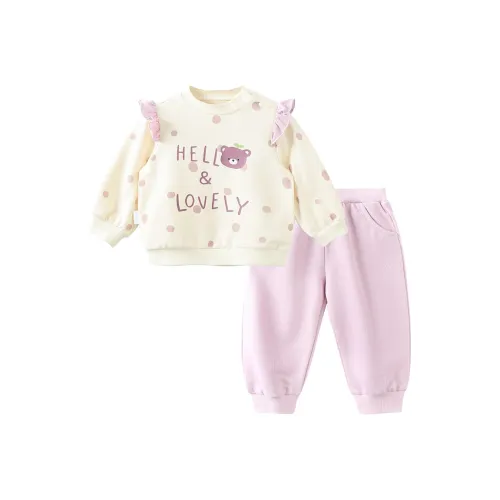 YouQi Повседневный спортивный комплект из 2 предметов для малышей и детей дошкольного возраста