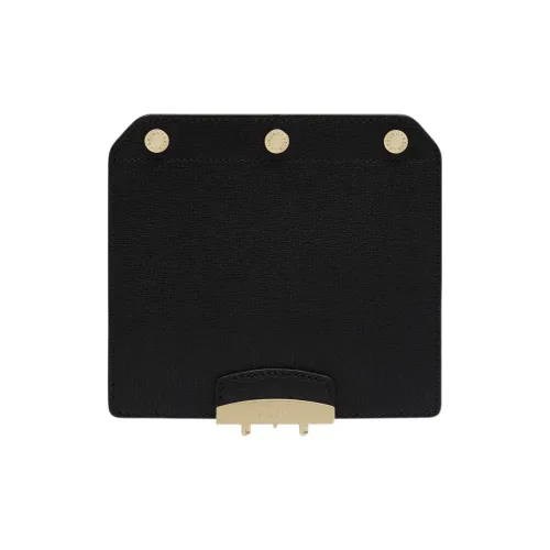 Furla Metropolis Collection Текстурированная Телячья Кожа Клатч Женский Черный