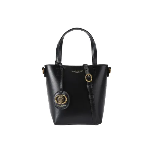 Kurt Geiger London Телячья кожа Тоут Сумка Сумка для покупок Сумка на плечо Сумка Женская Черная