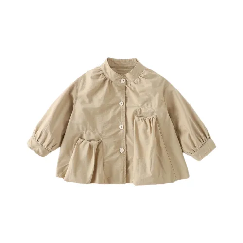 XiaoJinBu Хаки Топы для младенцев