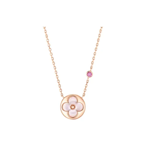 LOUIS VUITTON COLOR BLOSSOM BB 18К золото Ожерелье Женское Розовое