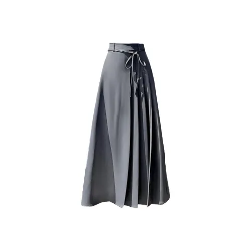 GEZITAI Повседневный Длинный Юбка Женские