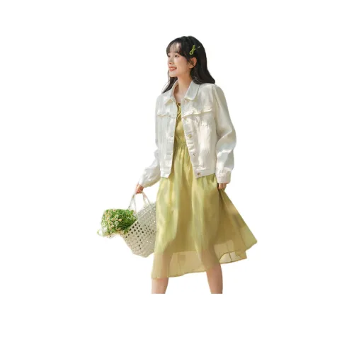 MINETTE Экрю Женские Джинсовые Куртки