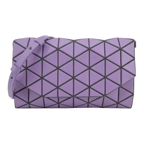 ISSEY MIYAKE TONNEAU MATTE Искусственная кожа Сумка через плечо Женская Светло-фиолетовая