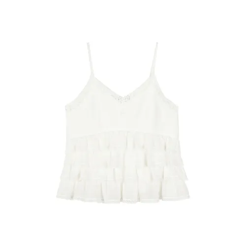 NancyCavally Белый Женский Топ