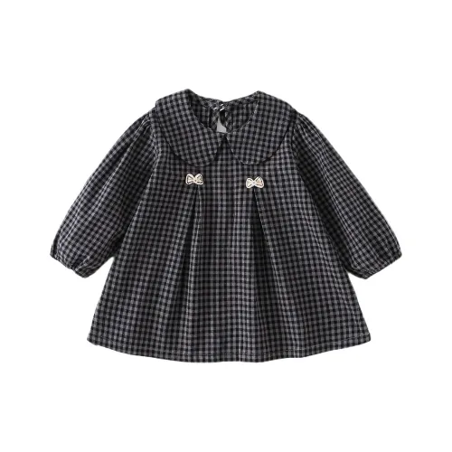 XiaoJinBu Black Baby Платья
