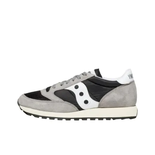 Saucony Jazz Original Vintage Jazz Беговые кроссовки Мужские Серый Черный
