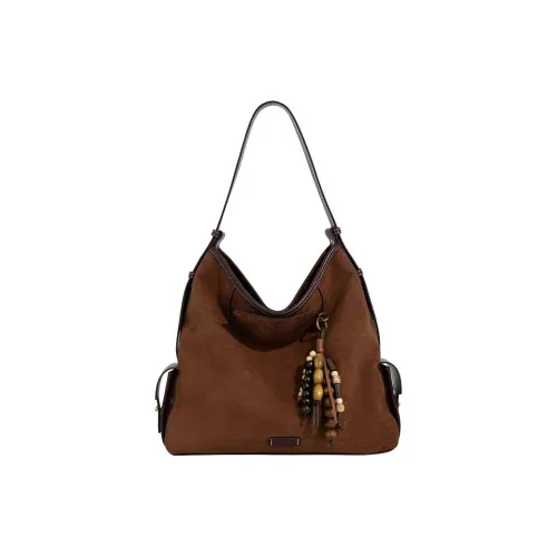 Vigno ПУ (полиуретан) Сумка-тоут Сумка через плечо Женская Коричневый Хаки