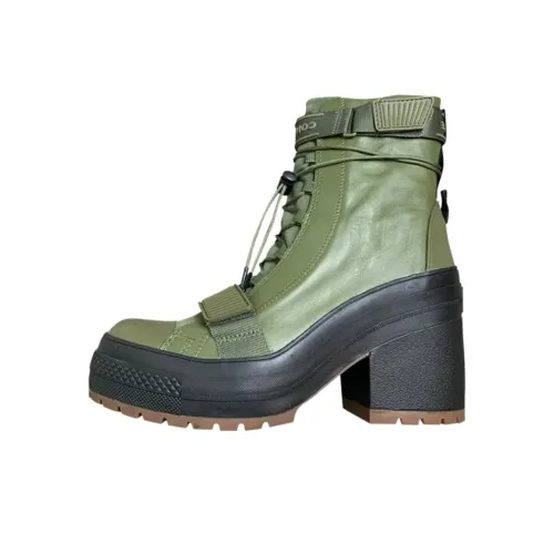 Converse Chuck Taylor All Star High Топ Повседневная обувь Женская Зеленая