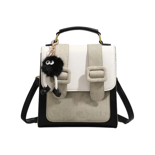 Meter 2025 Модный Mini Backpack для женских студентов университетский рюкзак для ежедневных поездок маленькая квадратная сумка средний размер черный кофейный