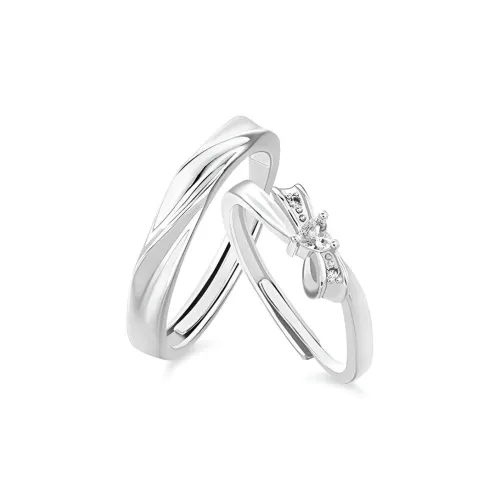 JINGHUALU Кольца из искусственного топаза унисекс