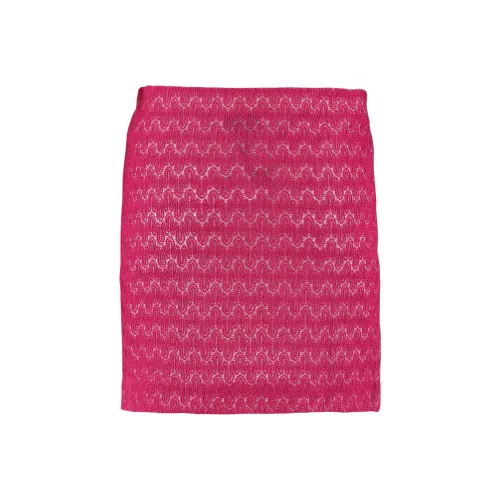 M Missoni Розовый Женские Повседневные Короткие Юбки
