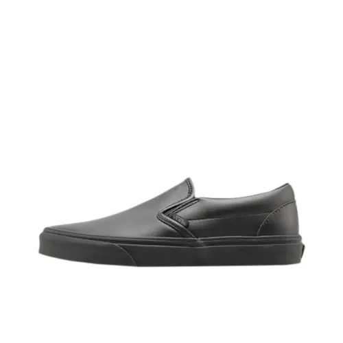 Vans CLASSIC Slip-On Скейтборд Кроссовки Мужские Черные