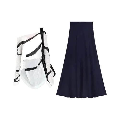 MARIE·COCO Топ+Юбка Женские Комплекты Юбка