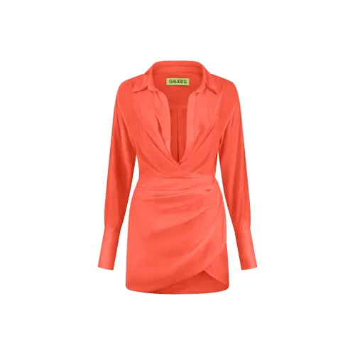 GAUGE81 Длинное платье с длинным рукавом женское