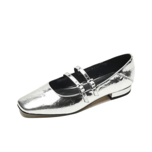 Echo yolo Грубый каблук Туфли Мэри Джейн Женские