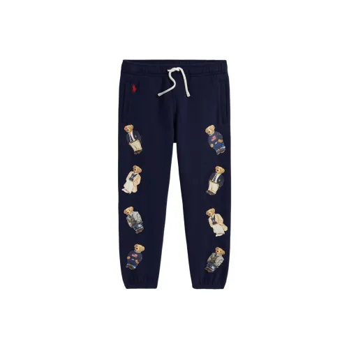 Детские вязаные тренировочные штаны Polo Ralph Lauren FW25