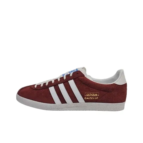 Adidas Originals Gazelle Скейтборд Кроссовки Мужские Красные Белые