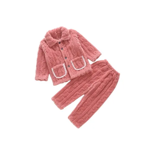 Детский Bejirog Осенний Зимний Детский Фланелевый Пижама Мальчики Девочки Малыш Утолщенная Домашняя Одежда Детская Флисовая Ночная Рубашка