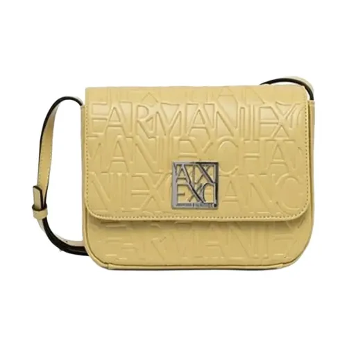 ARMANI EXCHANGEAE Полиэстер Сумка через плечо Женская Желтая