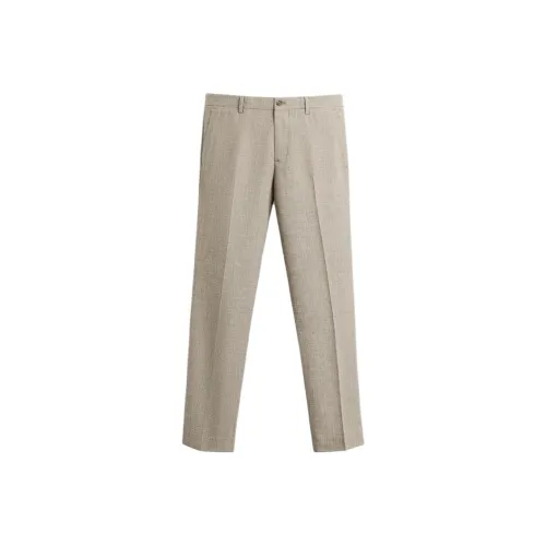 ZARA Бежевые Мужские Брюки для Костюма