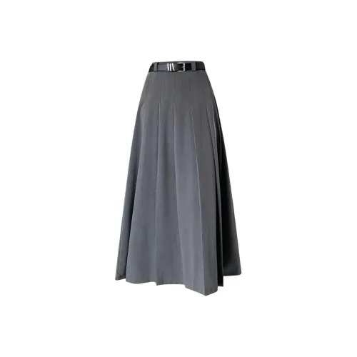 GEZITAI Повседневный Длинный Юбка Женские