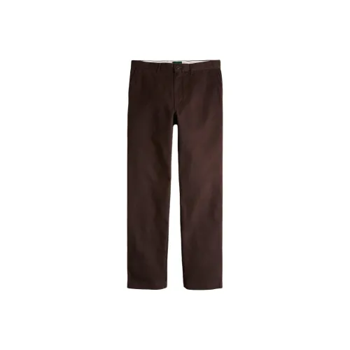 J.Crew Темно-коричневые Мужские Повседневные Штаны