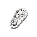 Кончик пальца Volck-Вращающийся Гири Серебряный