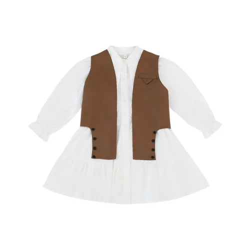 SUPEREDGE Жилет Платье Школьный возраст Комплекты с юбкой